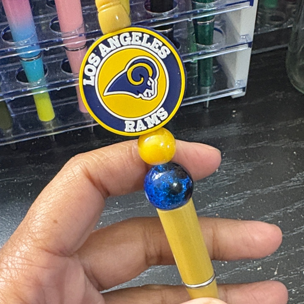 Los Angeles Rams Beaded Pen